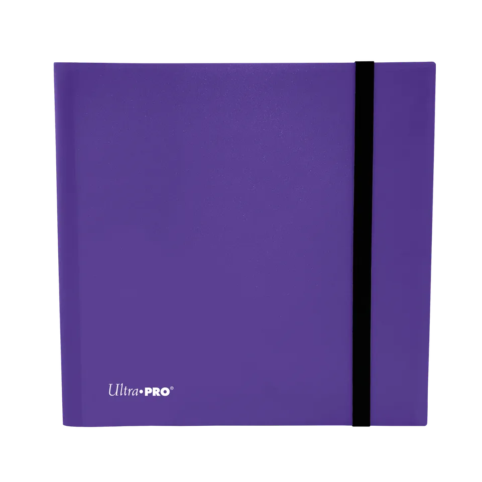 ultra-pro-eclipse-12-pocket-pro-binder-royal-purple-sammelalbum image 1