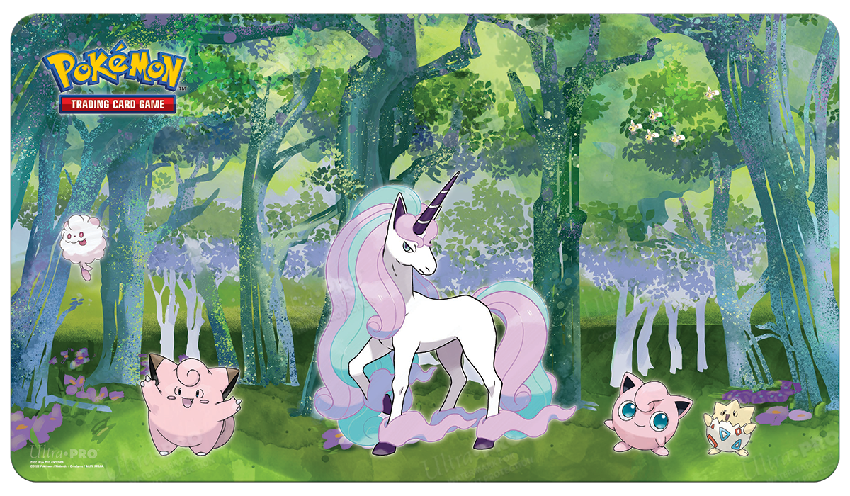 ultra-pro-gallery-series-enchanted-glade-playmat-24-x-13-5-pok-mon image 1