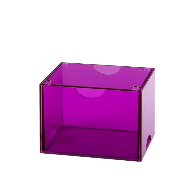 dragon-shield-strongbox-clear-purple-deckbox image 1