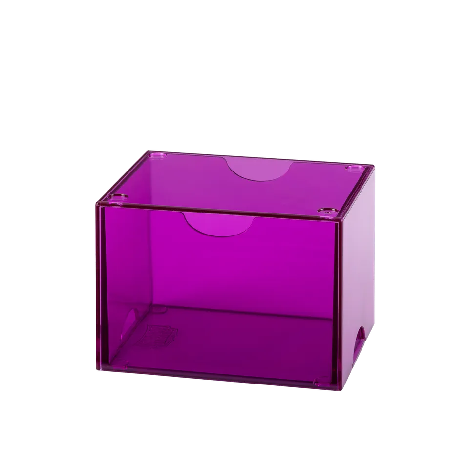 dragon-shield-strongbox-clear-purple-deckbox image 1