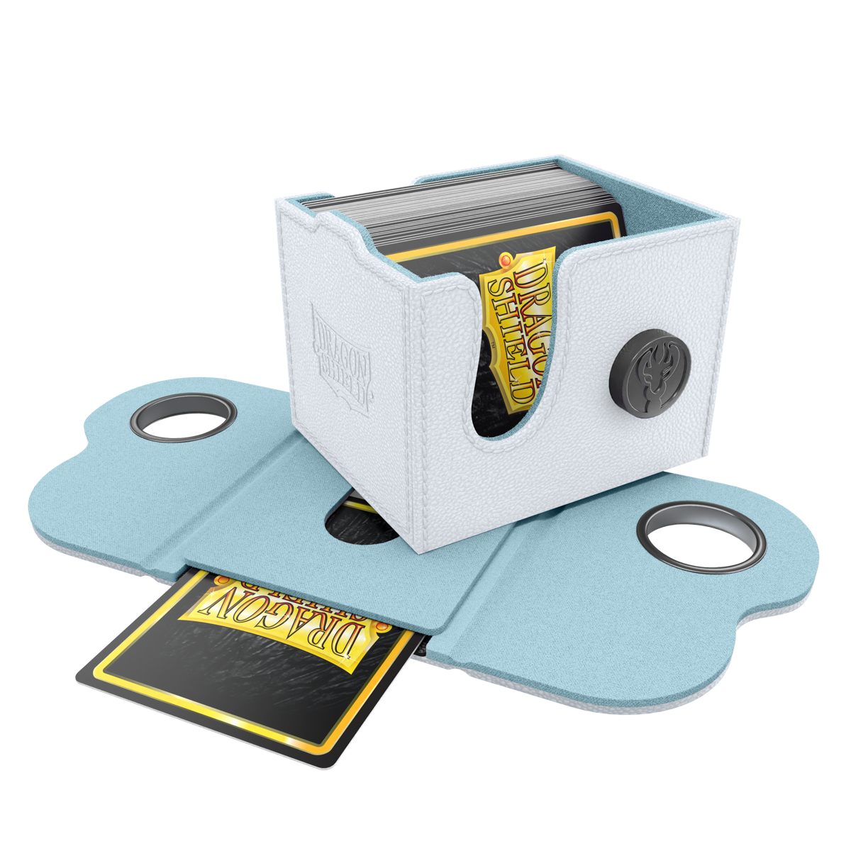 dragon-shield-dragon-box-100-deckbox-white-aqua image 8