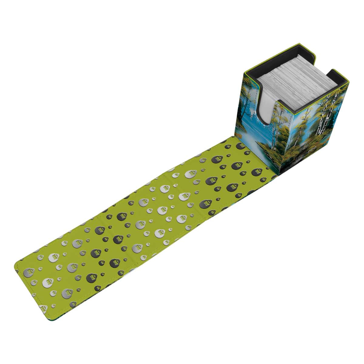 ultra-pro-bob-ross-alcove-flip-deck-box-lakeside-path image 2