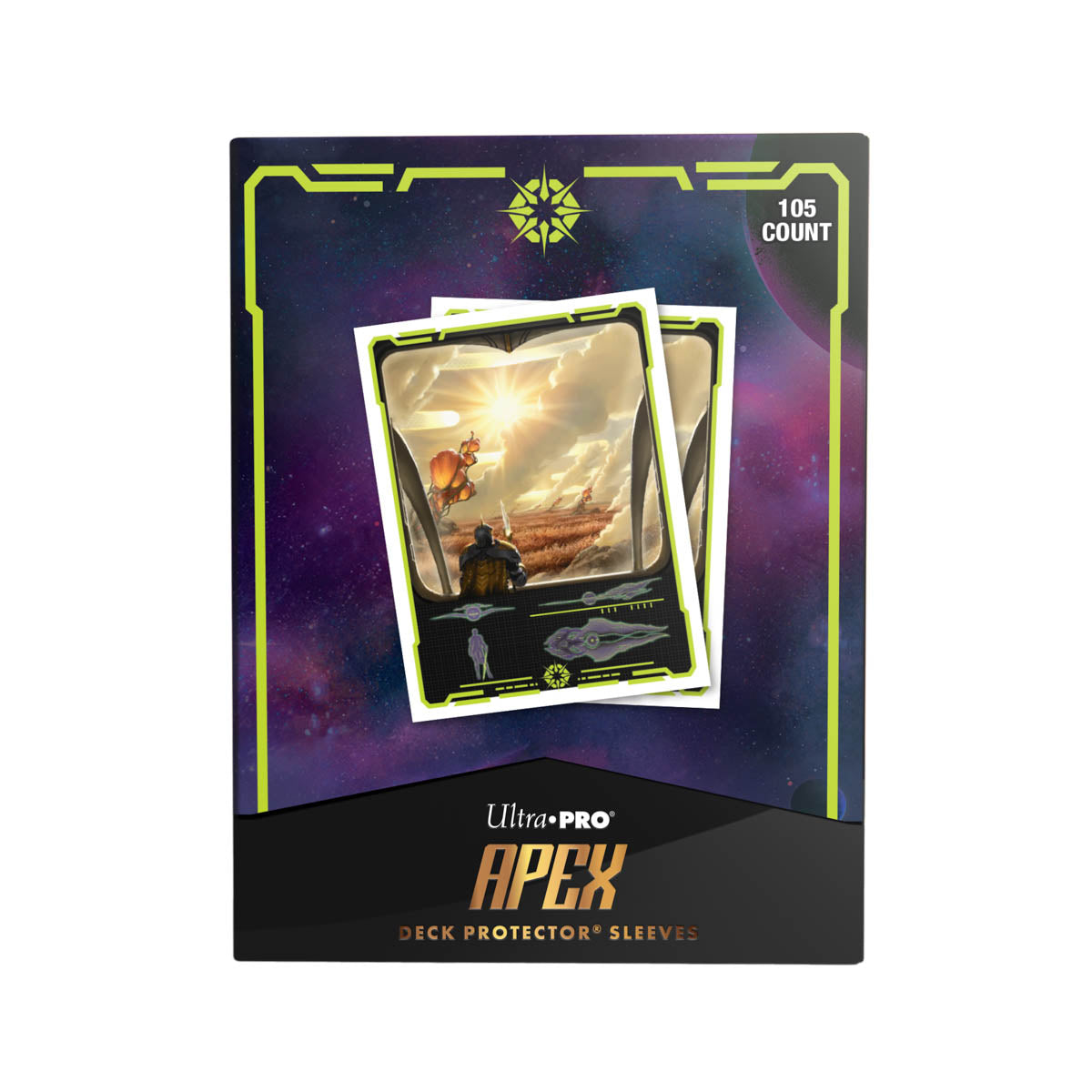 ultra-pro-edge-of-eternities-adagia-windswept-bastion-105ct-apex-deck-protector- image 4