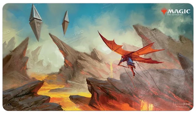 ultra-pro-zendikar-rising-lavaglide-pathway-gaming-playmat-f-r-magic-the-gatheri image 1