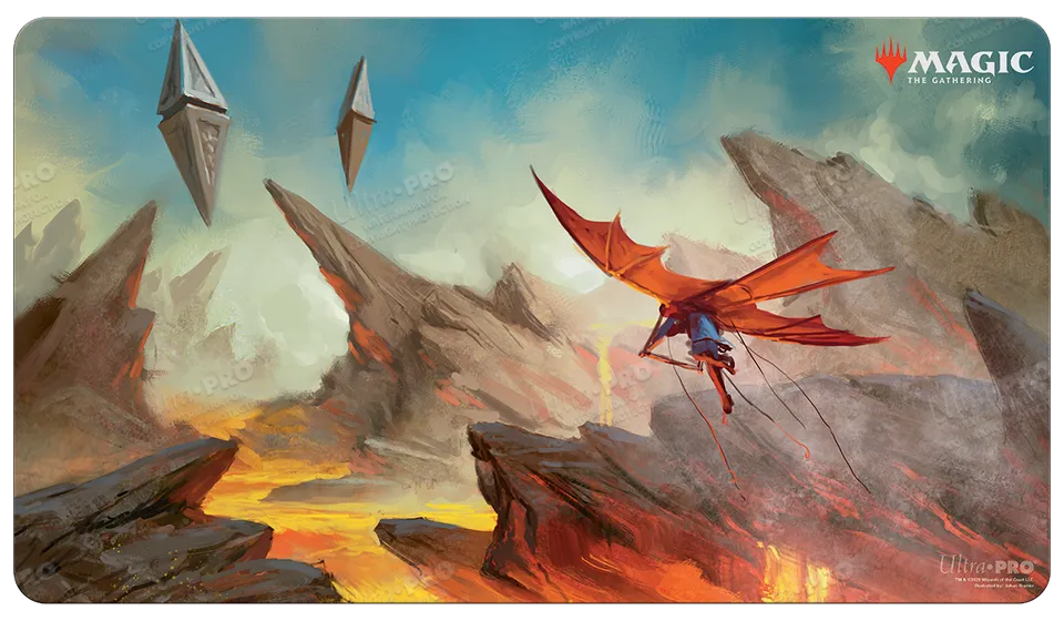 ultra-pro-zendikar-rising-lavaglide-pathway-gaming-playmat-f-r-magic-the-gatheri image 1