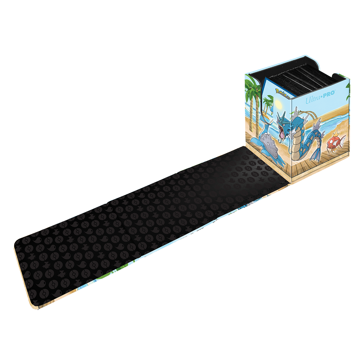 ultra-pro-pok-mon-gallery-series-seaside-alcove-flip-deck-box-blau-100-karten image 3
