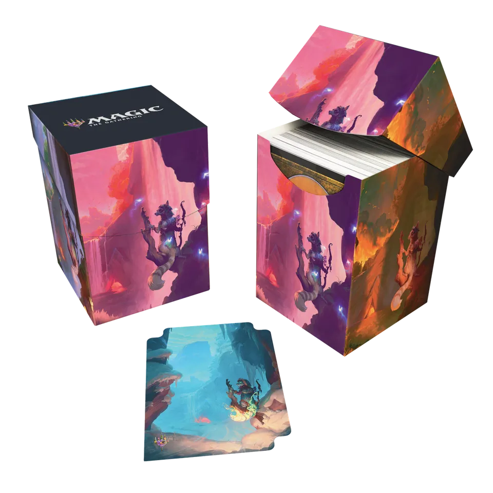 ultra-pro-bloomburrow-season-lands-mountain-summer-100-deck-box-rot-f-r-magic-th image 1