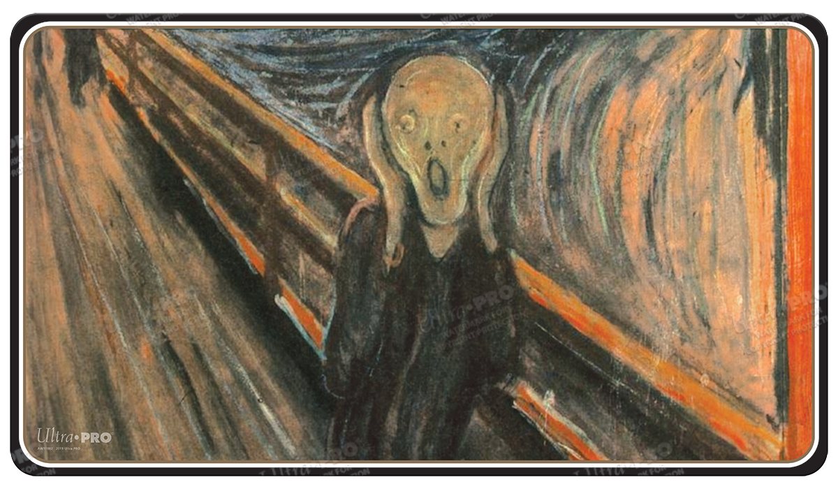 ultra-pro-fine-art-the-scream-standard-spielmatte-mauspad-von-edvard-munch image 1