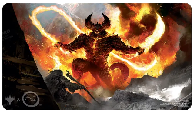 ultra-pro-magic-the-gathering-herr-der-ringe-balrog-standard-playmat-tales-of-mi image 1