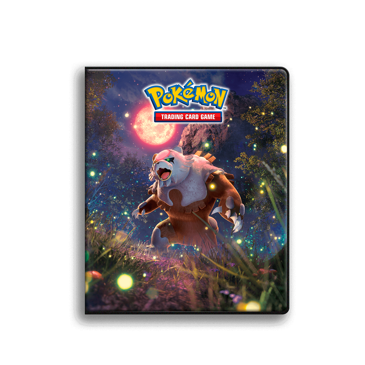 ultra-pro-scarlet-and-violet-bloodmoon-ursaluna-und-sinistcha-4-pocket-portfolio image 2