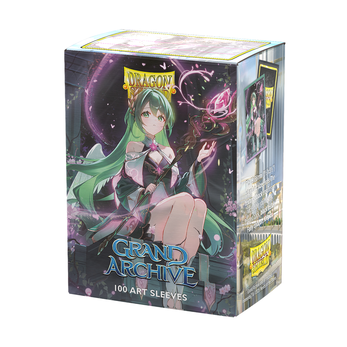 dragon-shield-grand-archive-ariel-archangel-of-natura-matte-dual-art-sleeves-100 image 4