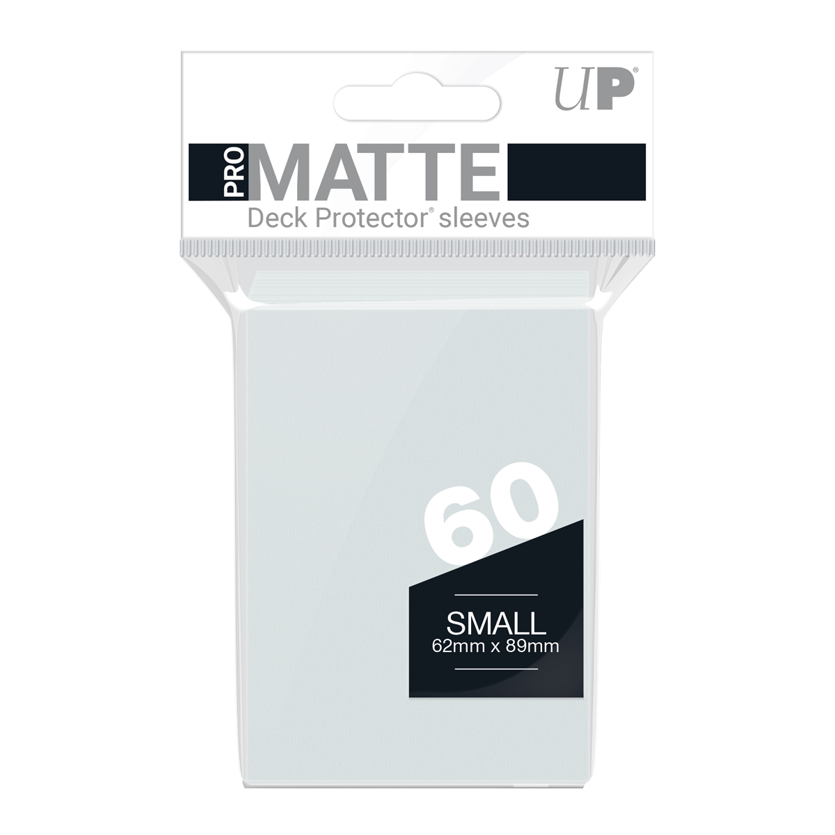 ultra-pro-pro-matte-small-deck-protector-sleeves-clear-60ct image 1