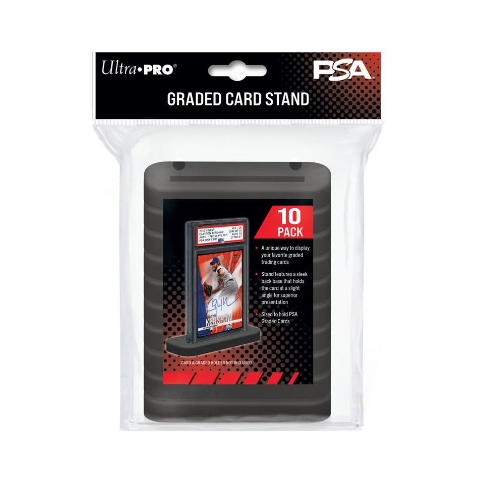 ultra-pro-psa-graded-card-stands-10-st-ck-schwarze-aufsteller-f-r-psa-slabs image 1