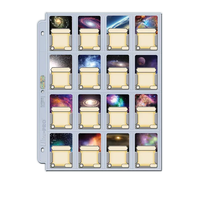 ultra-pro-platinum-series-16-pocket-pages-100ct-f-r-41mm-x-63mm-karten image 1