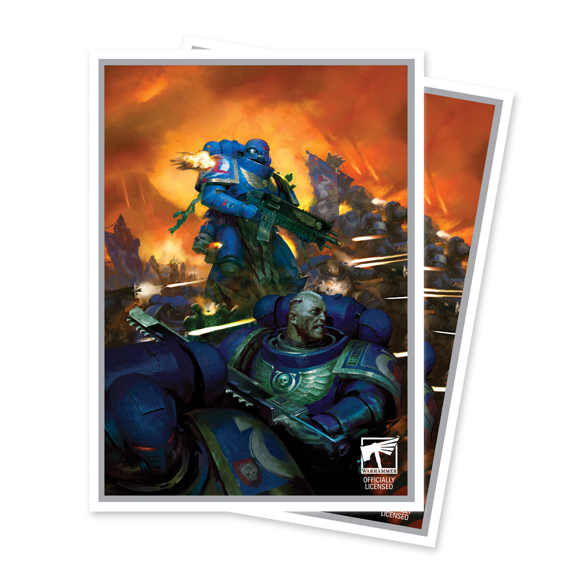 ultra-pro-warhammer-40-000-space-marines-adeptus-astartes-apex-deck-protector-sl image 1