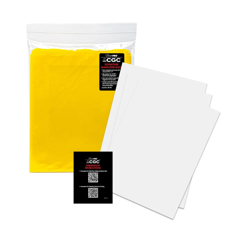 ultra-pro-cgc-signature-series-magazine-bags-and-boards-magazin-schutzset image 1