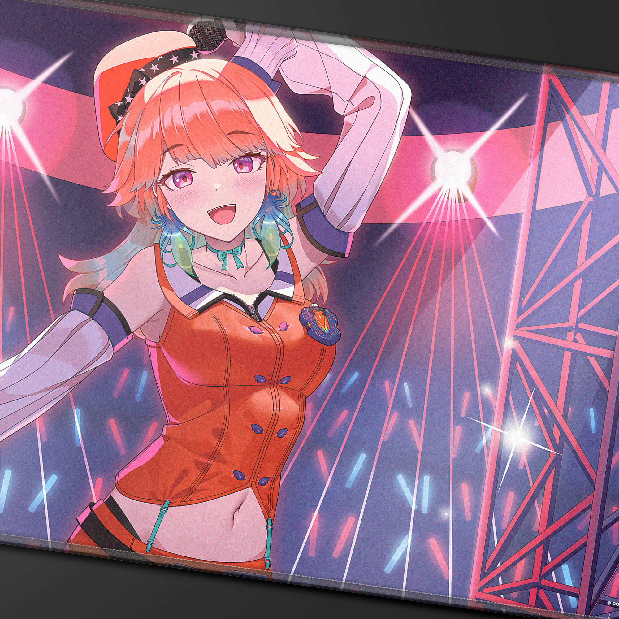 ultra-pro-hololive-official-card-game-takanashi-kiara-stitched-playmat image 2