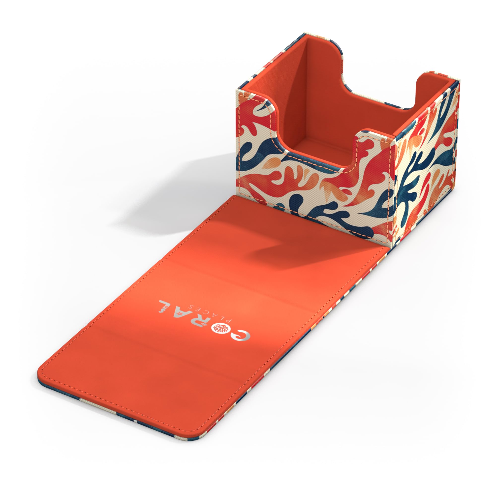 ultimate-guard-sidewinder-100-xenoskin-coral-places-mellow-sea-deck-box image 7
