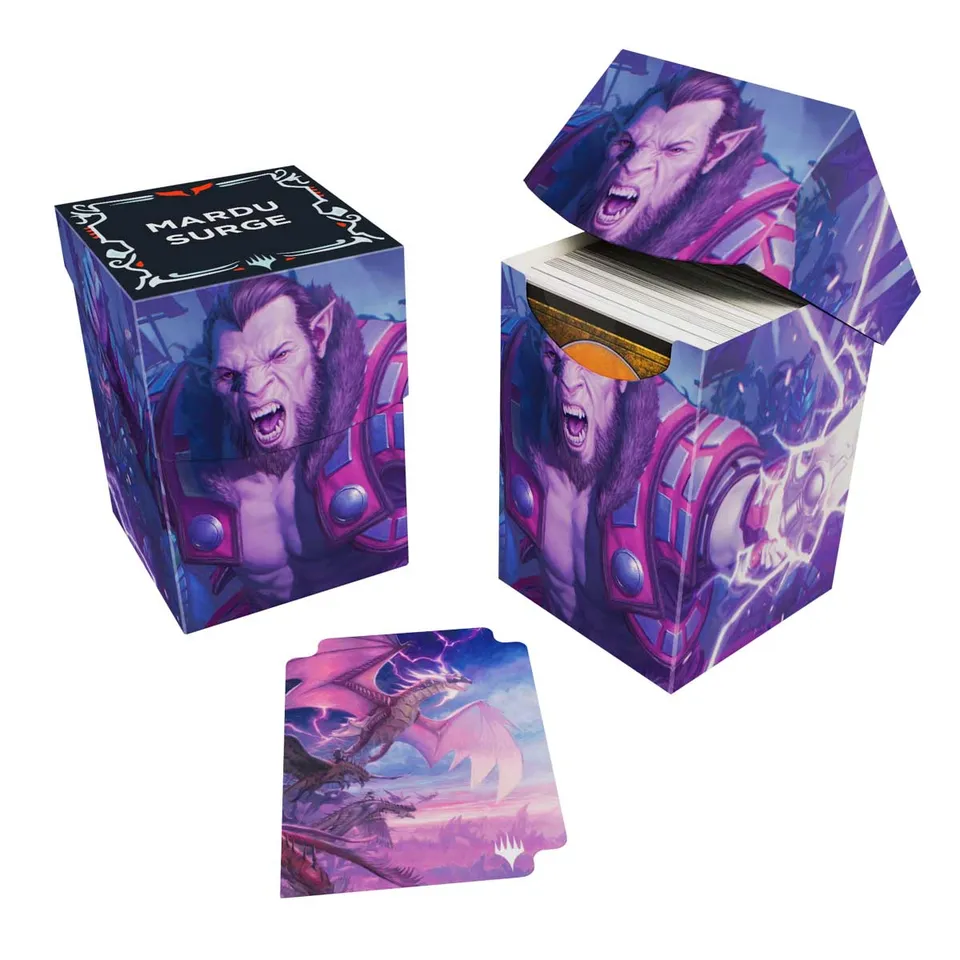 ultra-pro-tarkir-dragonstorm-zurgo-stormrender-neriv-100-deck-box-f-r-magic-the- image 1