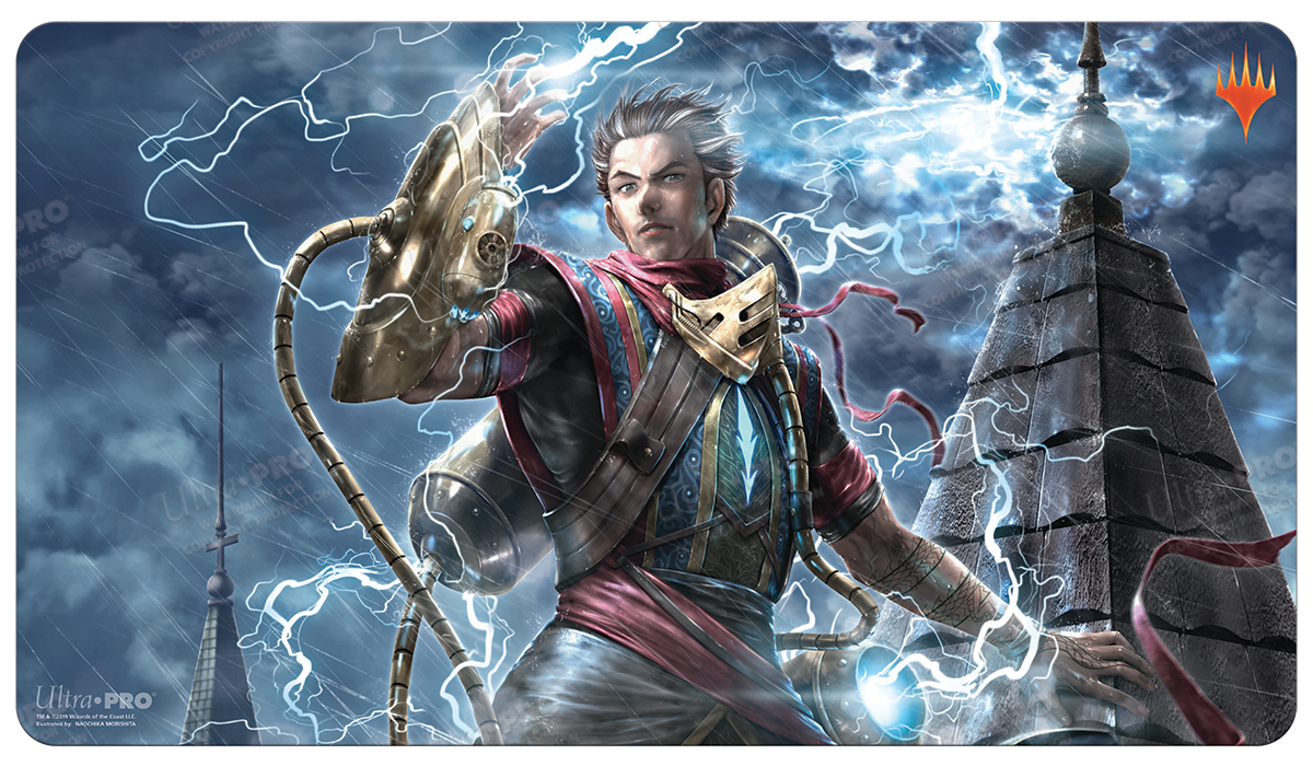 ultra-pro-war-of-the-spark-ral-zarek-alt-art-standard-playmat-f-r-magic-the-gath image 1