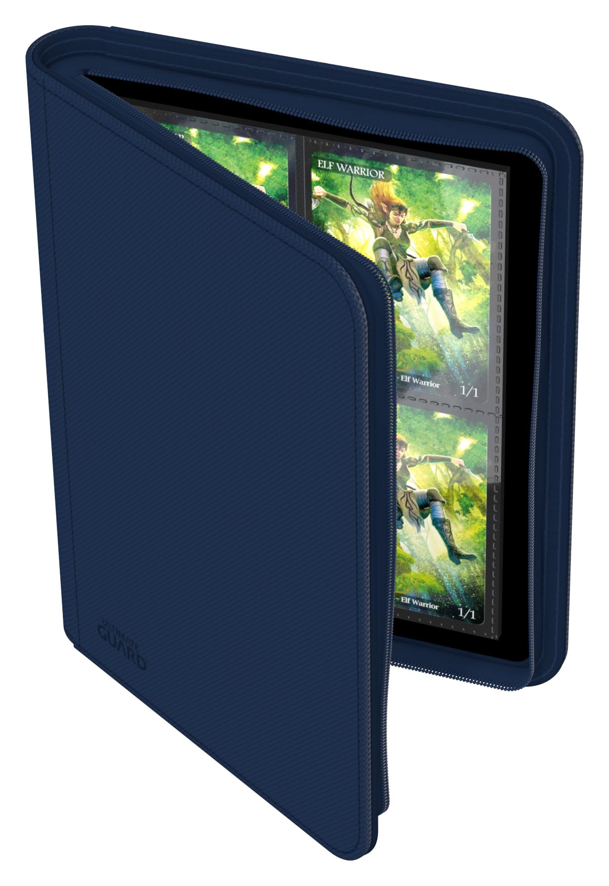 ultimate-guard-zipfolio-160-8-pocket-xenoskin-blau-kartenmappe image 6