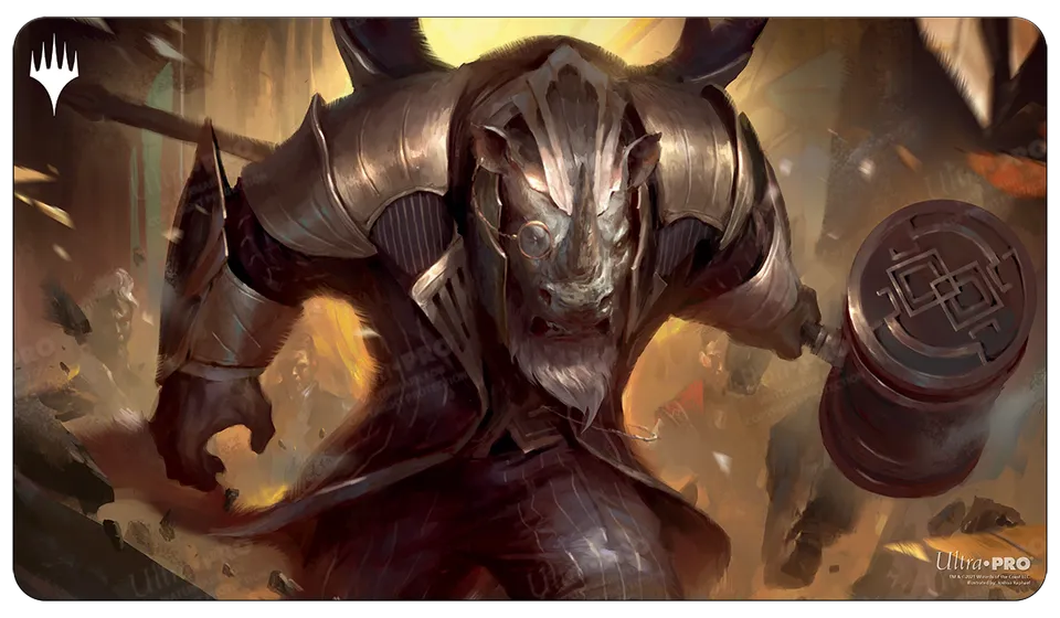 ultra-pro-streets-of-new-capenna-perrie-the-tangler-commander-playmat-f-r-magic- image 1