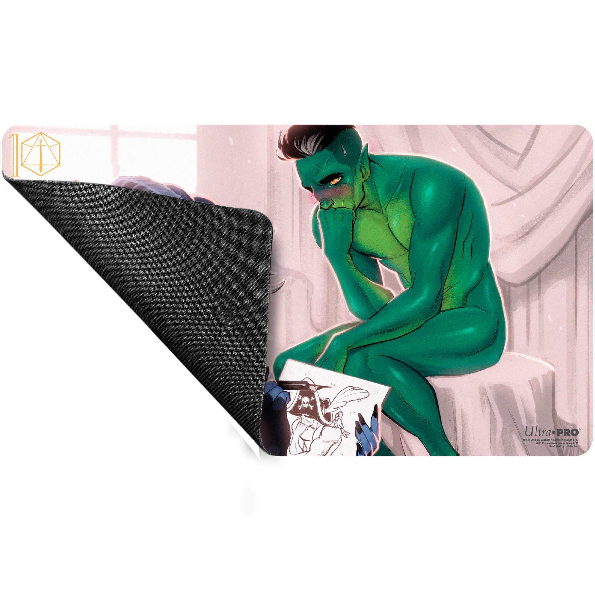 ultra-pro-critical-role-pinups-jester-und-fjord-playmat image 3