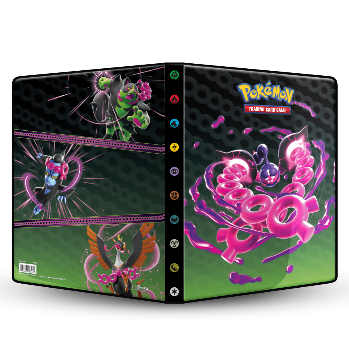 ultra-pro-scarlet-violet-shrouded-fable-9-pocket-portfolio-ordner-f-r-pok-mon image 1