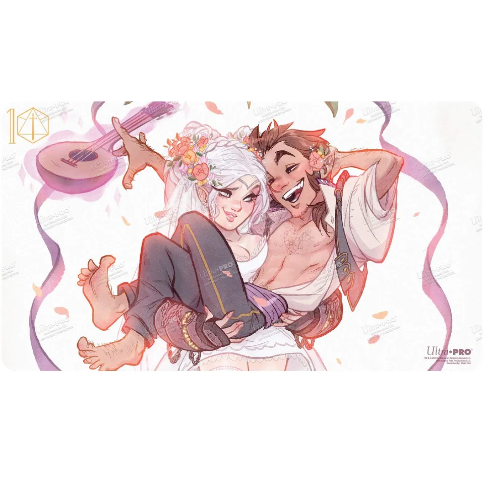 ultra-pro-critical-role-pinups-pike-und-scanlan-playmat image 1
