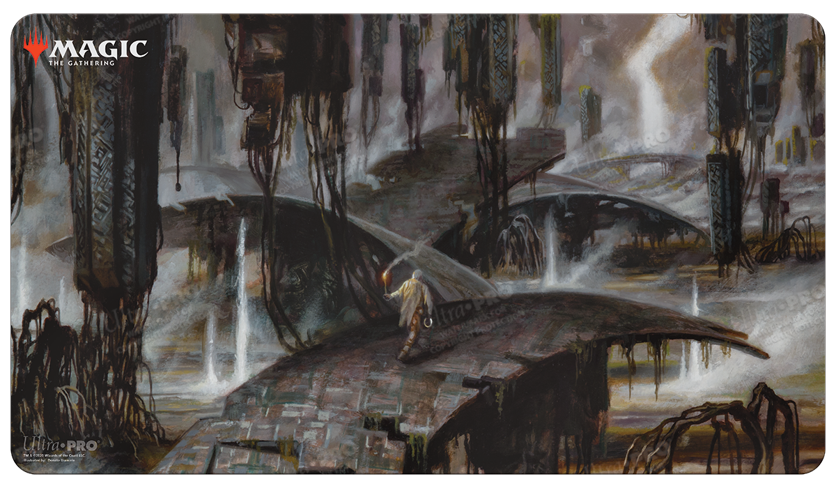 ultra-pro-zendikar-rising-grimclimb-pathway-standard-gaming-playmat image 1