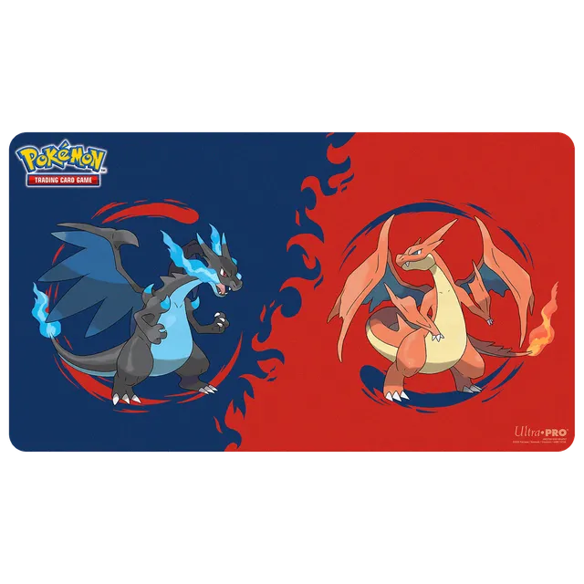 ultra-pro-mega-glurak-x-mega-glurak-y-playmat-f-r-pok-mon-tcg image 1