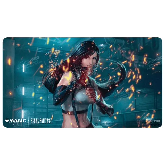 ultra-pro-magic-the-gathering-final-fantasy-tifa-martial-artist-playmat image 1