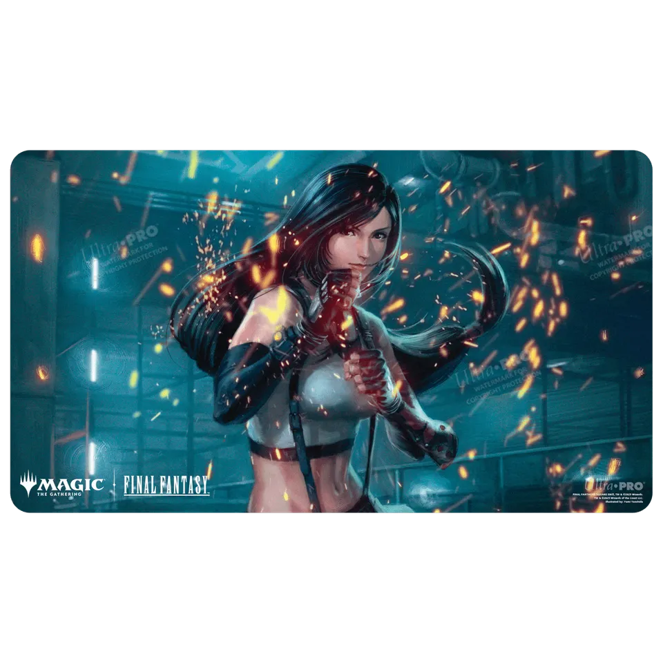 ultra-pro-magic-the-gathering-final-fantasy-tifa-martial-artist-playmat image 1