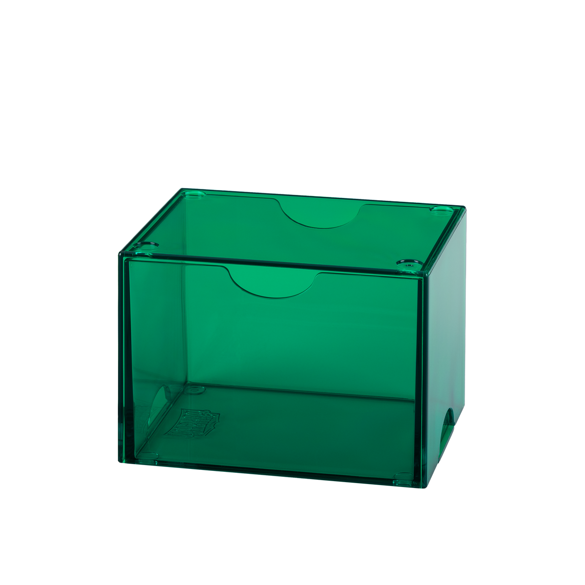 dragon-shield-strongbox-clear-green-deckbox-f-r-100-karten image 1