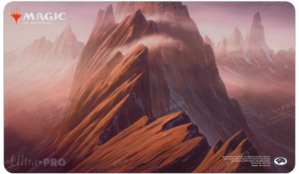 ultra-pro-small-gaming-playmat-unstable-mountain-magic-the-gathering-john-avon image 1