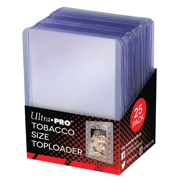 ultra-pro-tobacco-card-size-toploader-sleeves-25-st-ck image 1