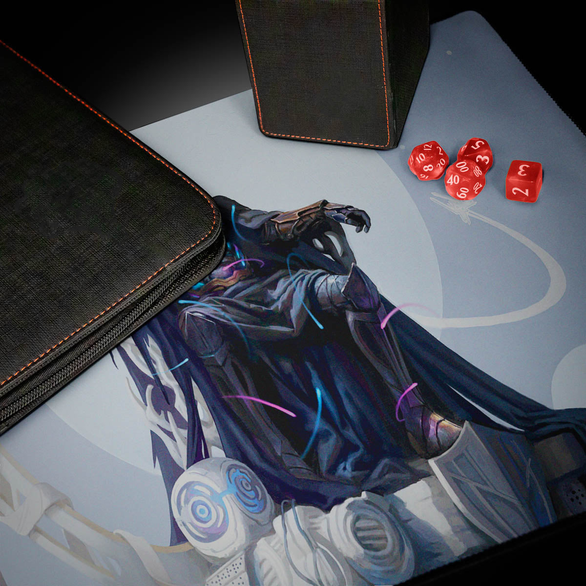 ultra-pro-magic-the-gathering-edge-of-eternities-tezzeret-cruel-captain-playmat image 3