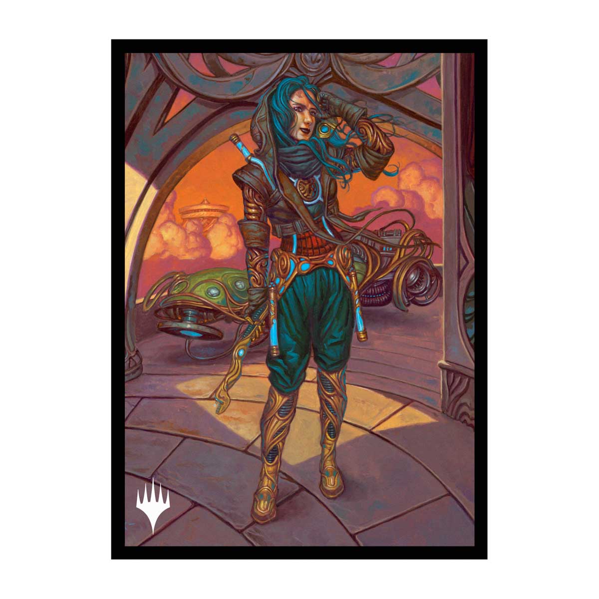 ultra-pro-aetherdrift-sita-varma-masked-racer-deck-protector-sleeves-100-st-ck-f image 1