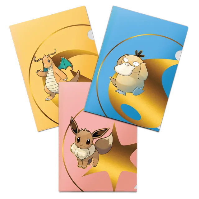 ultra-pro-pok-mon-tournament-folios-3er-pack-psyduck-eevee-und-dragonite image 1