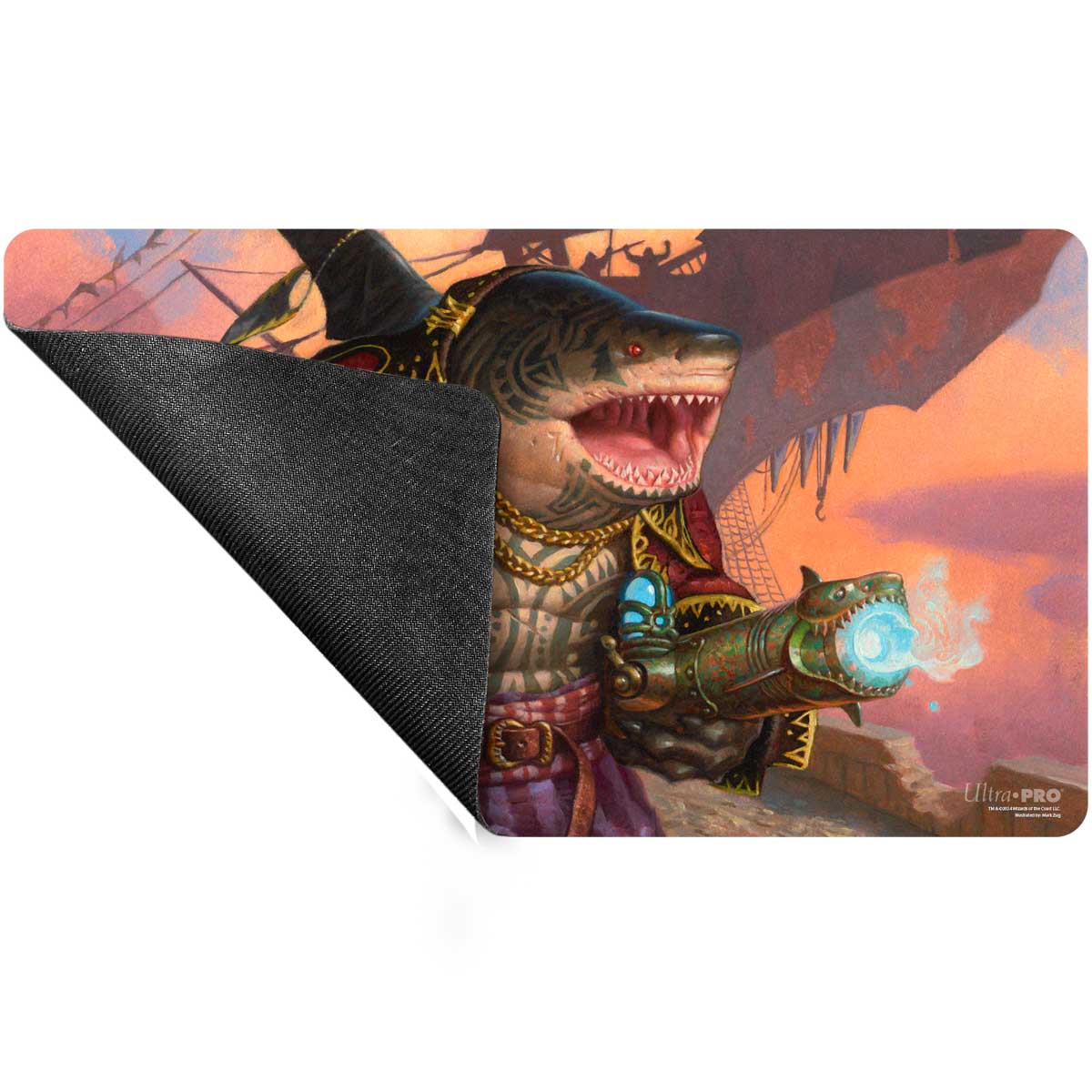 ultra-pro-magic-the-gathering-aetherdrift-captain-howler-playmat image 4