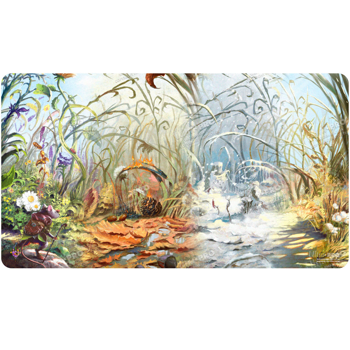 ultra-pro-bloomburrow-season-lands-plains-four-seasons-standard-gaming-playmat-f image 1