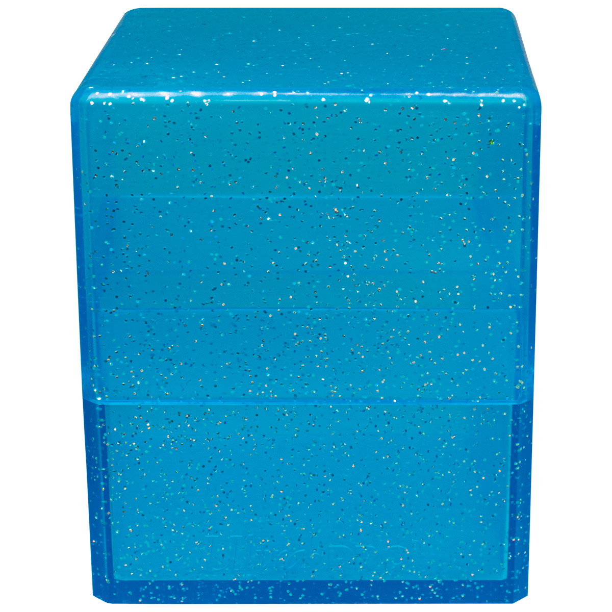 ultra-pro-glitter-satin-cube-blue-deck-box image 4