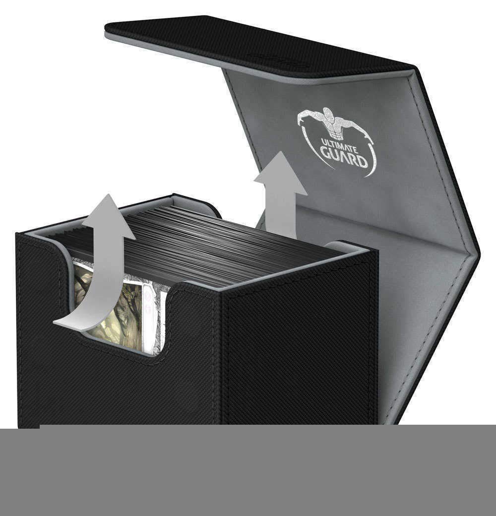 ultimate-guard-sidewinder-100-xenoskin-schwarz-deckbox image 6