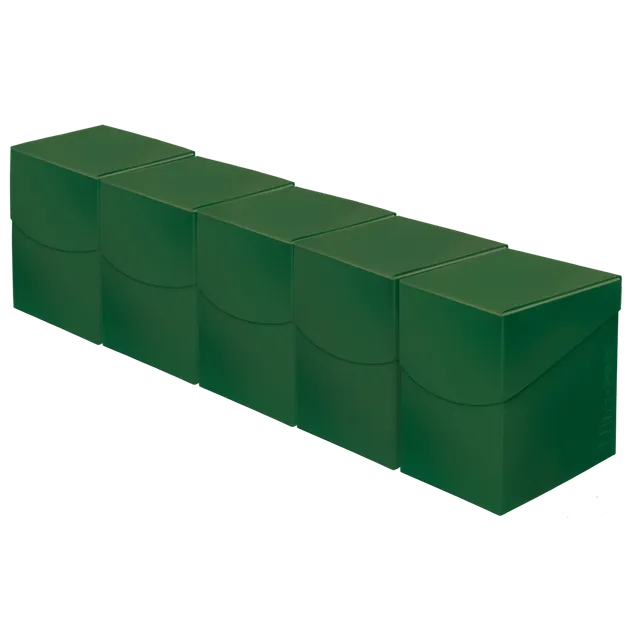 ultra-pro-eclipse-pro-100-deck-box-5er-set-bundle-forest-green image 1