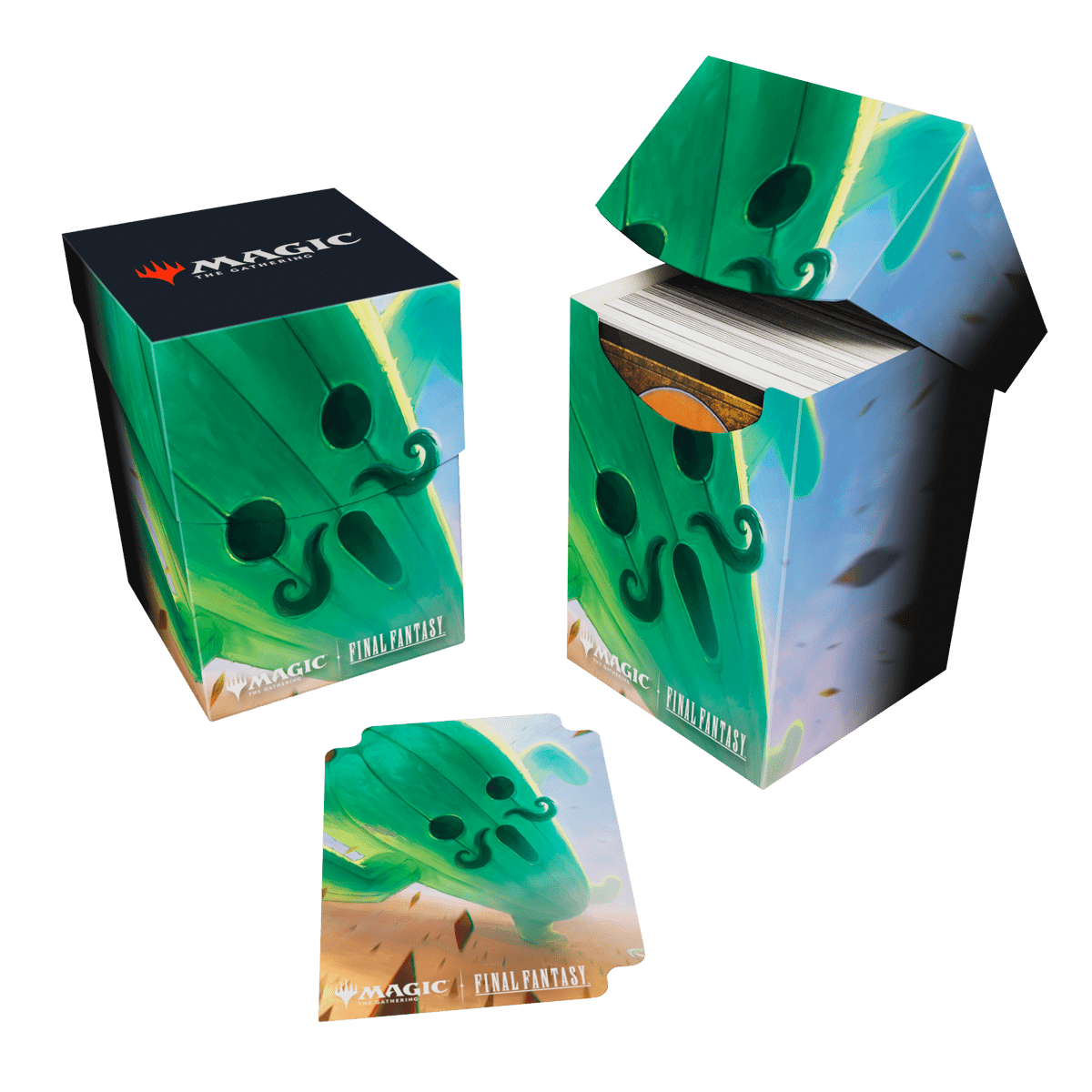 ultra-pro-100-deck-box-jumbo-cactuar-magic-the-gathering-final-fantasy-f-r-mtg image 1