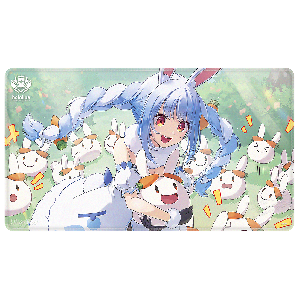 ultra-pro-stitched-playmat-hololive-official-card-game-usada-pekora image 1
