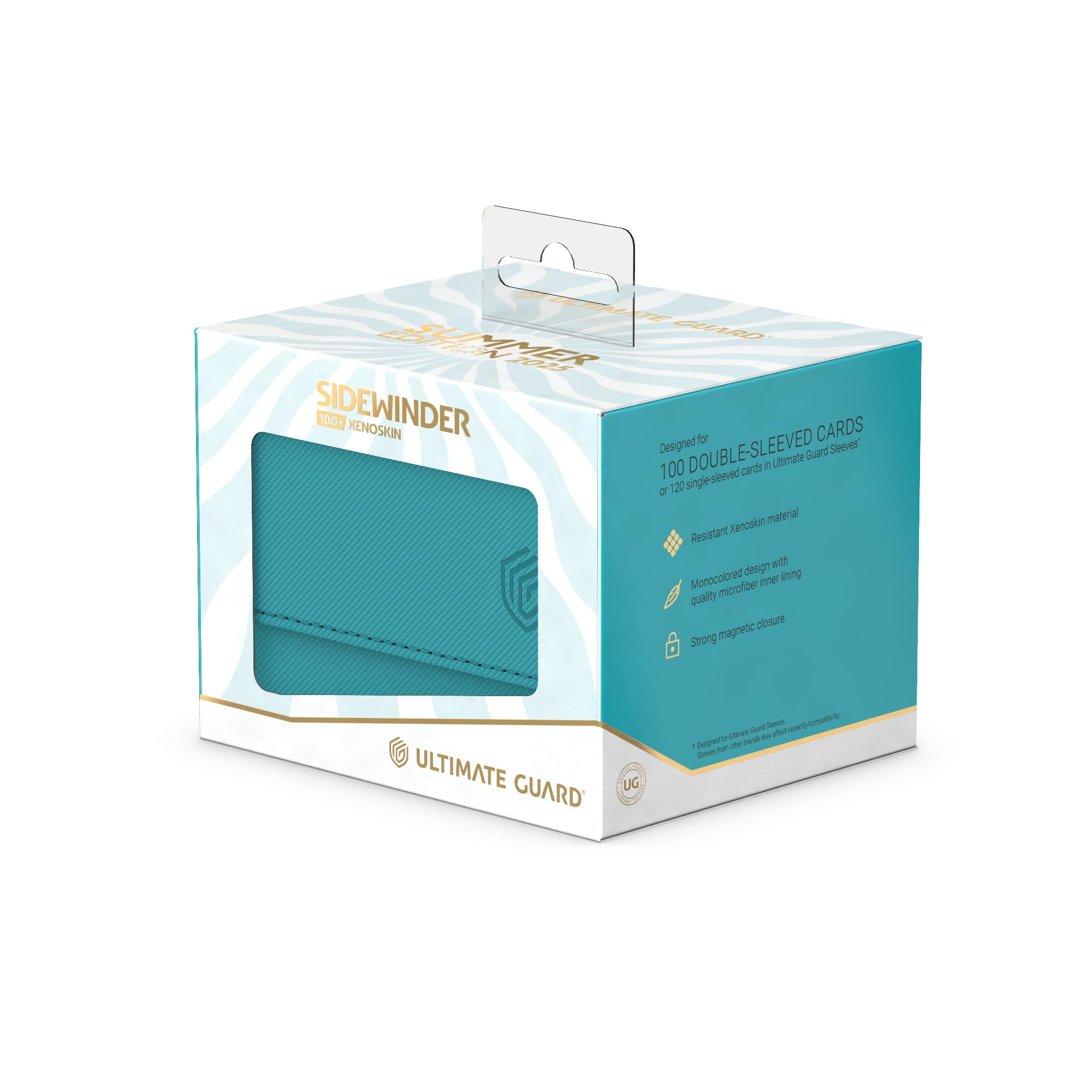 ultimate-guard-sidewinder-100-xenoskin-summer-edition-2025-lagoon-t-rkis-deck-bo image 7
