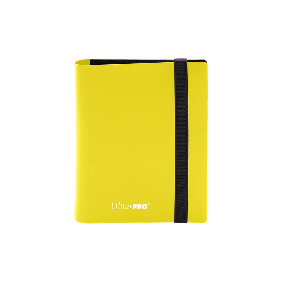 ultra-pro-eclipse-2-pocket-pro-binder-lemon-yellow-80-karten image 1