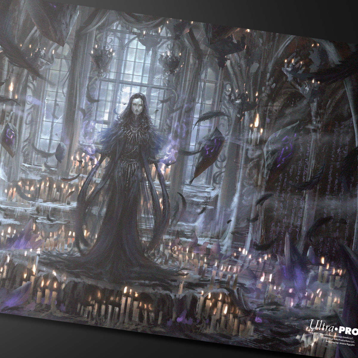 ultra-pro-critical-role-matron-of-ravens-stitched-edge-playmat image 2