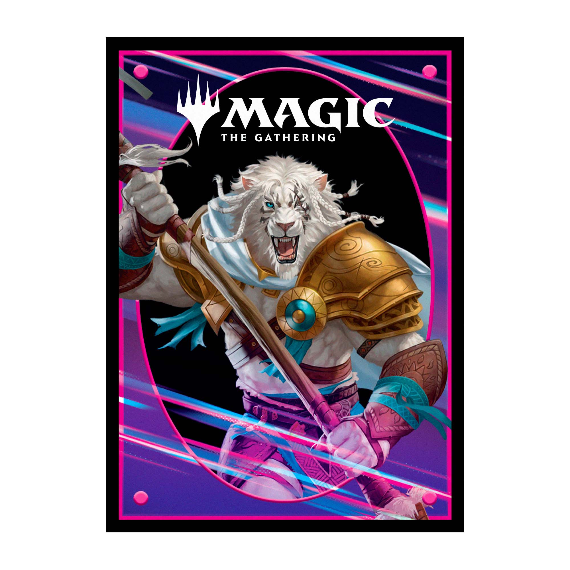 ultra-pro-foundations-ajani-100ct-deck-protector-sleeves-light-f-r-magic-the-gat image 2